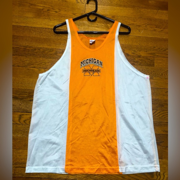 TrueFan Sportswear Shirts Vintage University Of Michigan Jersey